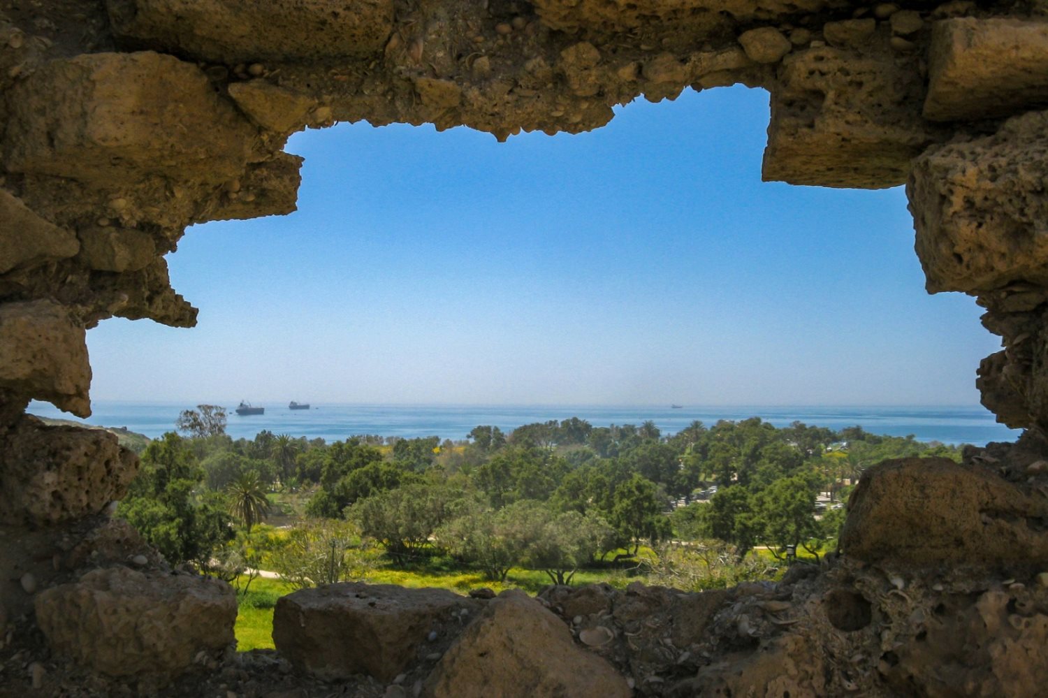 חלון לים התיכון | צילום: סלבה וייצר 