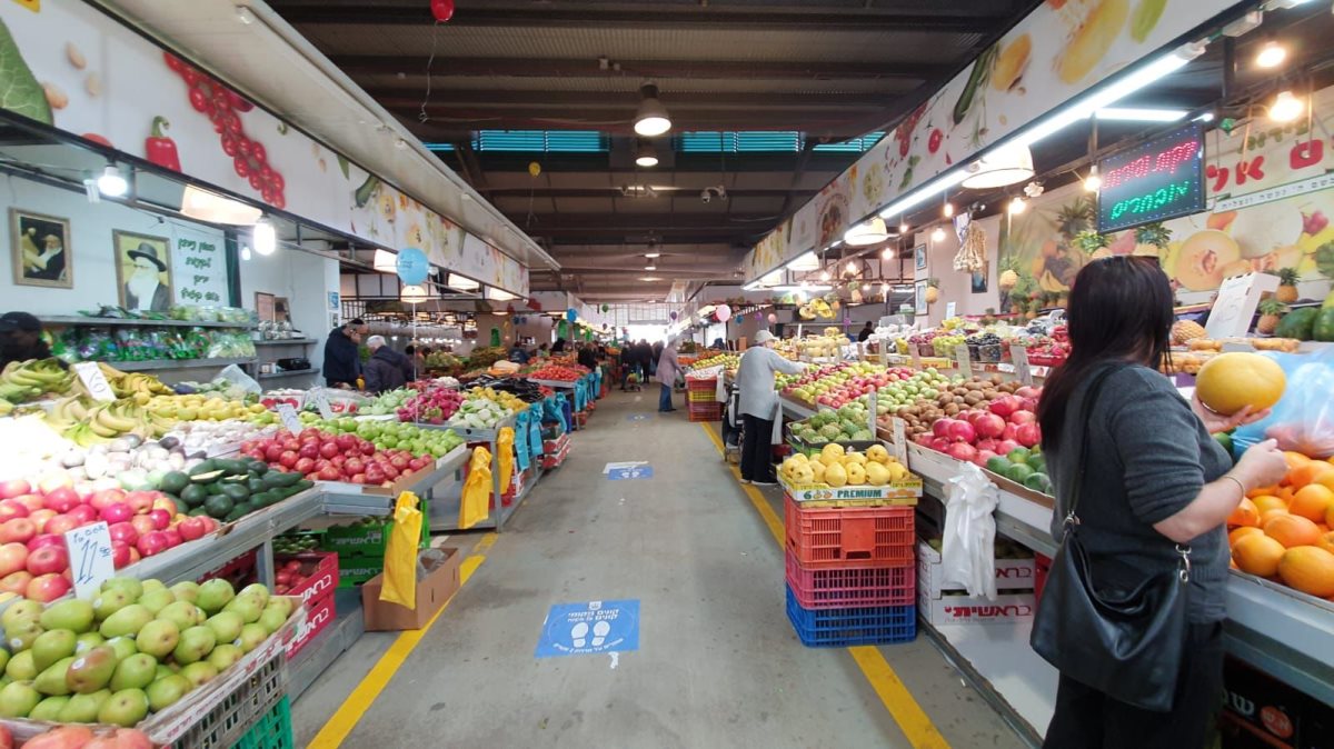 השוק העירוני באשקלון | צילום: דוברות העירייה