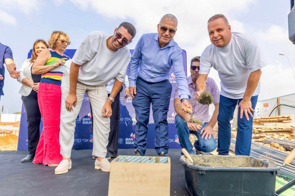 צילום הנחת אבן פינה: סיון מטודי