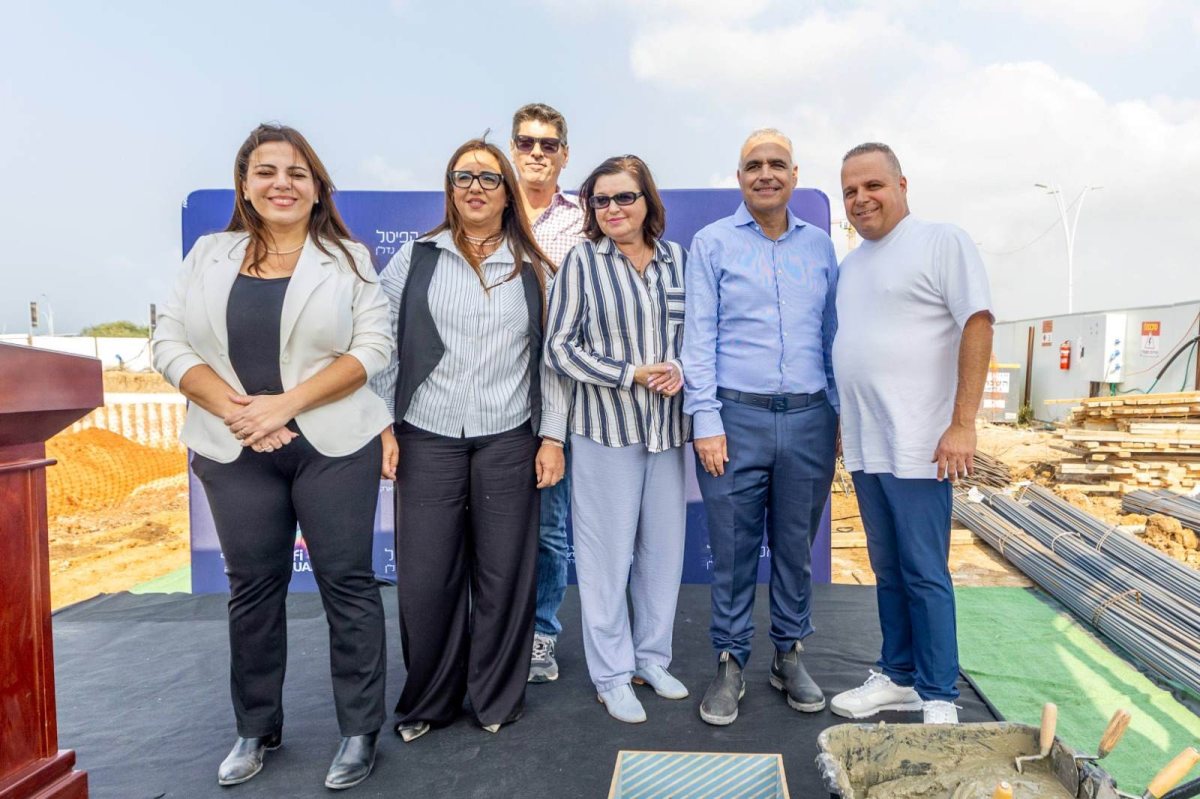 צילום הנחת אבן פינה: סיון מטודי