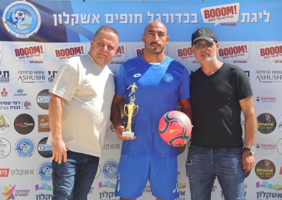 מתוך דף הפייסבוק של ליגת כדורגל חופים באשקלון