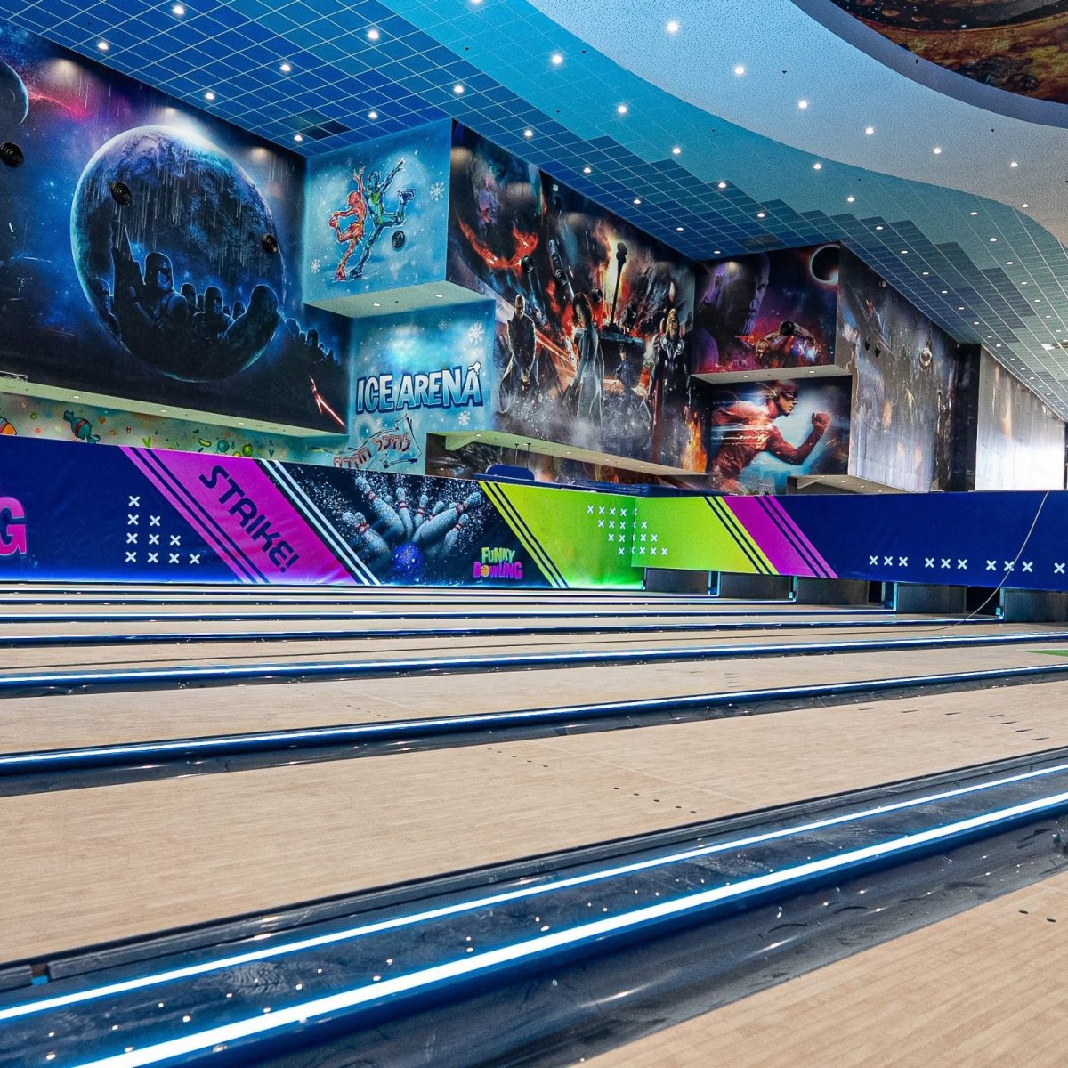   מתחם באולינג | קרדיט צילום: דויד גולדשטיין