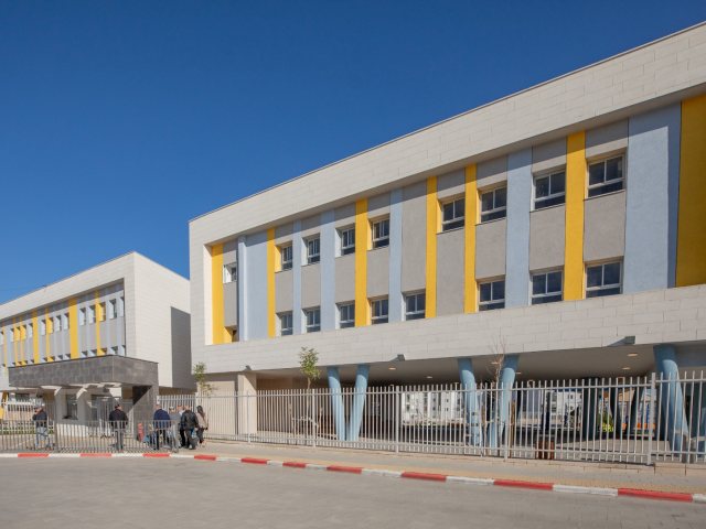 בית הספר היסודי החדש בשכונת עיר היין| צילום: סיון מטודי