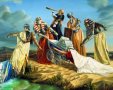 ציור של יוסי רוזנשטיין - כי גרים היינו בארץ מצריים