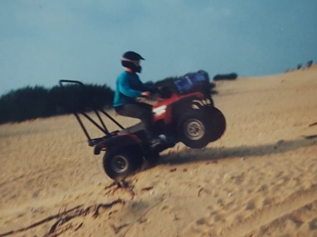 טרקטורון בשטח. אילוסטרציה