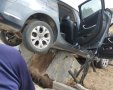 תאונה עצמית בכיכר צפניה | צילום: מערכת אשקלונים