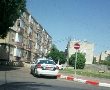 תמונת היום: רכב משטרה חונה באין כניסה