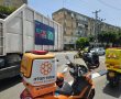 אב ובתו נפצעו בתאונה עם משאית אשפה בבת ים