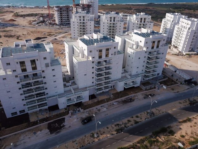 הפרויקט הראשון שמתאכלס בעיר ימים | צילום: מערכת אשקלונים