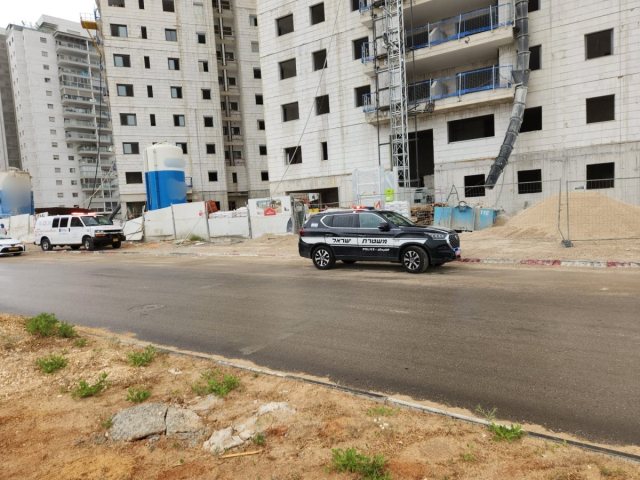 תאונת עבודה קטלנית באשקלון| צילום: תיעוד מבצעי מד"א