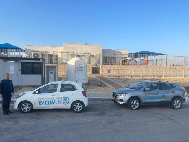 מתגברים נוכחות באשקלון | צילום: דוברות עיריית אשקלון 