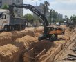 לרווחת התושבים: פרויקט להתקנת קוי ביוב ומים בשדרות ירושלים