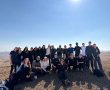 חניכי שבט רעות מיבנה יצאו למסע חנוכה בנגב ובהרי אילת