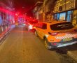 דרמה במאה שערים: השוטרים דפקו בדלת והחשוד הצית עצמו 