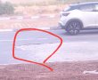 בפאתי רובע ז': בכביש נותר בור והרכבים ניזוקים (וידאו)