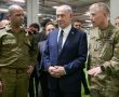  ביקור ראש הממשלה במפקדה האמריקאית שנמצאת בקריית גת