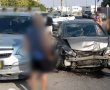 תאונת דרכים רבת משתתפים ברחוב המלכים
