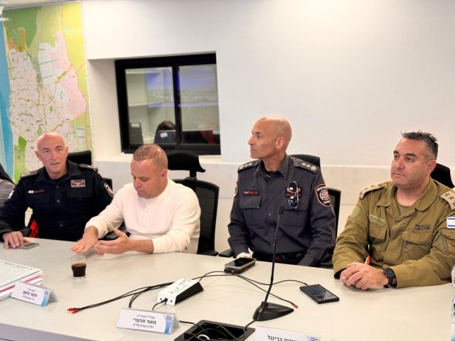 דוברות עיריית אשקלון וכבאות והצלה לישראל