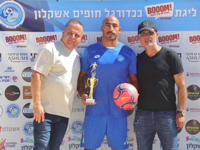 מתוך דף הפייסבוק של ליגת כדורגל חופים באשקלון