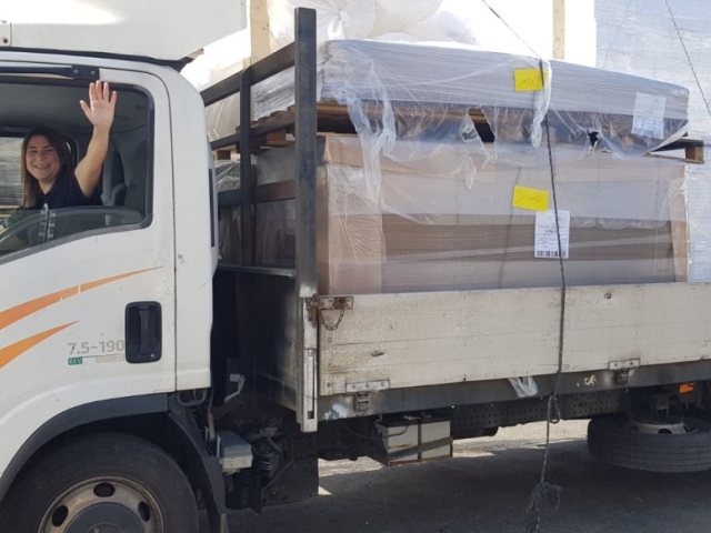 מאיה לוי | "מעולם לא עבדה נהגת משאית לפניי בחברה"