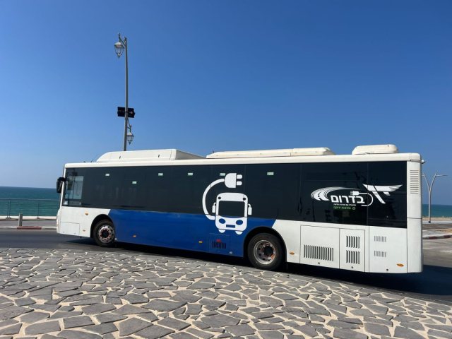 אוטובוס חשמלי | צילום: חברת דן בדרום 