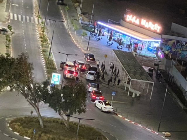 מתוך המהומה אמש כפי שהופצה ברשתות החברתיות