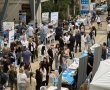 מאות ביריד התעסוקה העשירי של המכללה הטכנולוגית בב"ש