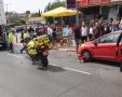 תאונת פגע וברח הבוקר באשקלון | צילום: דוברות מבצעית מד"א