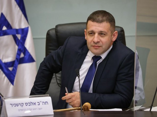 ח"כ אלכס קושניר|קרדיט צילום: נועם מושקוביץ, דוברות הכנסת 