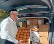 המסורת מימי אמא ע"ה נמשכת: ממ"ק רה"ע חילק סופגניות חמות לתלמידים