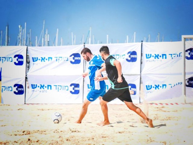 ליגת כדורגל חופים | צילום: אלדד עובדיה