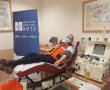 דניאל קופף (צילום: דו"צ) נשיא איחוד הצלה אלי ביר שהחלים מקורונה תרם תרומת פלסמה בהדסה עין כרם