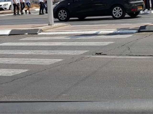 מעבר חצייה | צילום: אתר אשקלונים