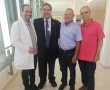 מנכ"ל ג'ואיש נשיונל פאנד בביקור מרגש ב"עדי נגב-נחלת ערן": "שותפות לחיים"