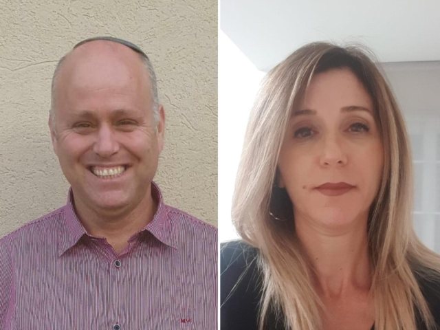 מימין: סוזי לויאן וצוריאל דביר 