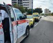 התמוטט ברכב ברחוב ופונה במצב יציב לאסותא