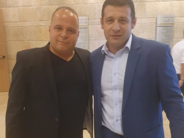 ח"כ אלכס קושניר ותומר גלאם 