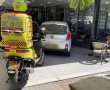 רכב הדרדר ופגע בבית קפה בשכונת אפרידר באשקלון: 