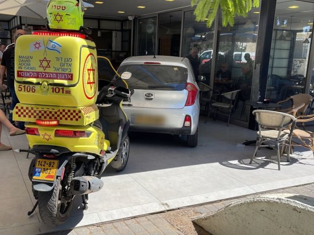 זירת התאונה | צילום: בן טטרו, תיעוד מבצעי מד"א