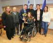 לקראת "מצעד הפרוטות": רוביק נפגש עם נציגות מרכז היום לנכים של איל"ן