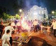 נוכחות דלה בארוע ל"ג בעומר ברחבת המועצה הדתית.