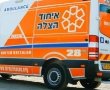 בן 40 נפצע בינוני בשד' ג'ו אלון
