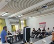 תלמידי בית הספר התיכון "אורט צור ברק" בהרצאה מעוררת השראה