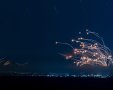 מיירטי כיפת ברזל מול רקטות החמאס | צילום: פיודור ספיר