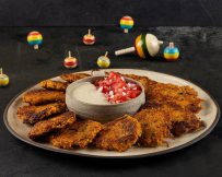 לביבות טחינה כתומות צילום הדס ניצן