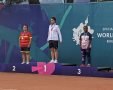 הטניסאית סוניה ינושוק זוכת מדליית הזהב. צילום: ברכה בית-נר