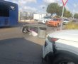 תאונה עם מעורבות רכב וקטנוע אירעה ברחוב דרך הלוחמים בחולון